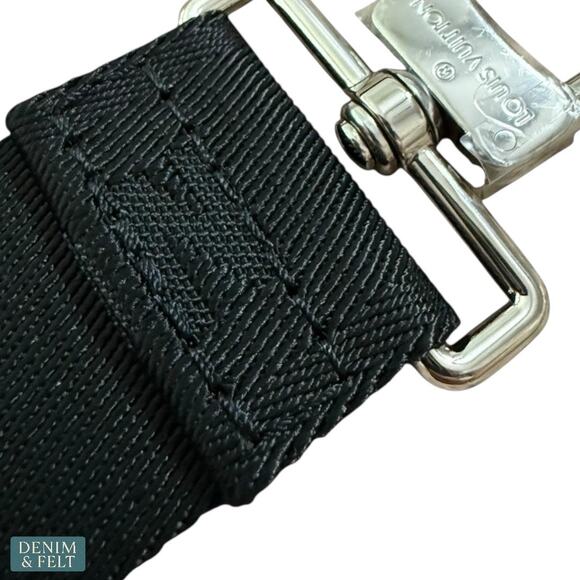 Louis Vuitton Black Green Nylon Alpha Messenger Shoulder Strap Adjustable LV - Picture 10 of 16